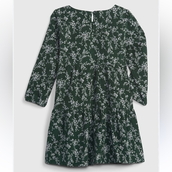 GAP Green Floral Kids Dress - Picture 10 of 11
